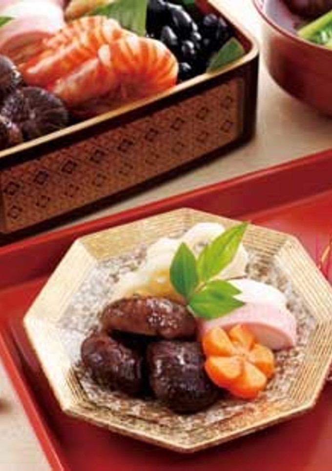 おせちしいたけの煮物-レシピのメイン写真