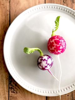 ⁂誰でも絵になるラディッシュ飾り切り⁂-レシピのメイン写真