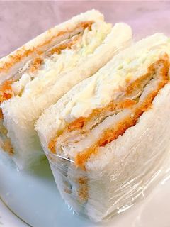 お惣菜で!簡単♪アジフライのサンドイッチ-レシピのメイン写真