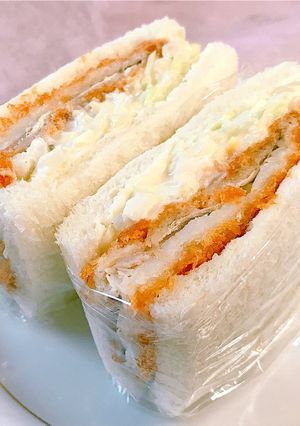 お惣菜で！簡単♪アジフライのサンドイッチ-レシピのメイン写真