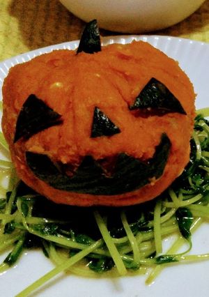 超簡単!　ハロウィンパンプキン-レシピのメイン写真