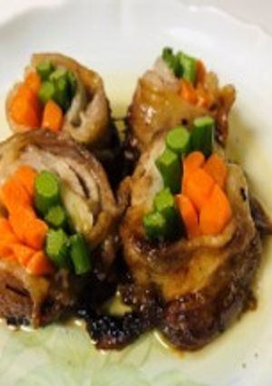 豚肉の野菜巻き-レシピのメイン写真