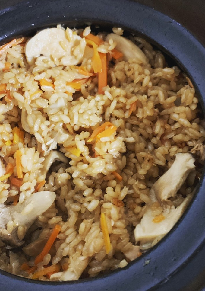 ツナとエリンギの炊き込みご飯-レシピのメイン写真