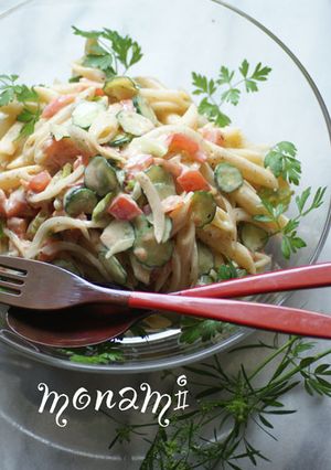 ペンネのサラダパスタ♥-レシピのメイン写真