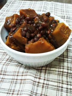小豆缶ですぐできる! 南瓜のいとこ煮-レシピのメイン写真