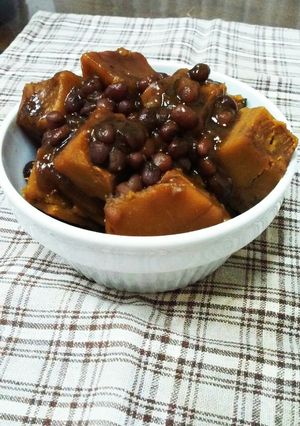 小豆缶ですぐできる! 南瓜のいとこ煮-レシピのメイン写真