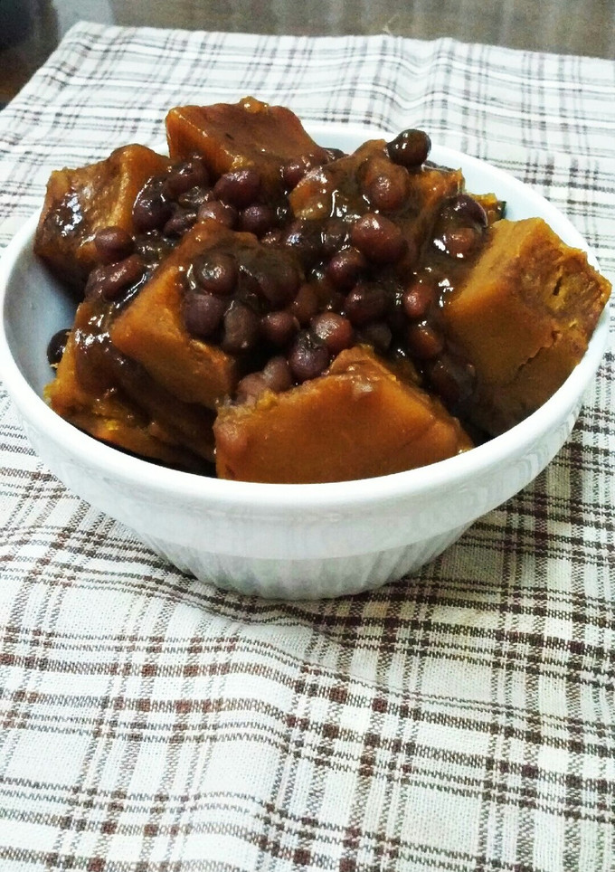 小豆缶ですぐできる! 南瓜のいとこ煮-レシピのメイン写真