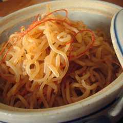 รูปของ しらたきのピリ辛おかか煮