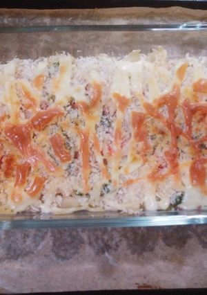 パン粉焼きカニカマグラタン(簡単)-レシピのメイン写真