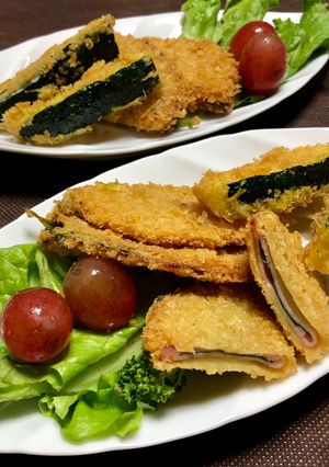 しそサンドハムフライ*盛り合わせ-レシピのメイン写真