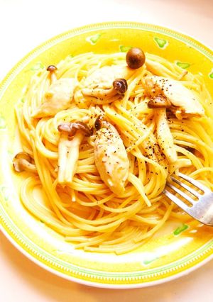 ☺簡単♪鶏ささみのレモンクリームパスタ☺-レシピのメイン写真