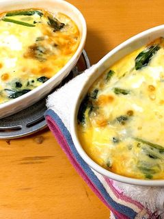 ほうれん草と玉ねぎのキッシュタルトなし-レシピのメイン写真