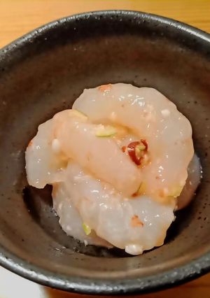 ボタンエビ塩こうじ-レシピのメイン写真