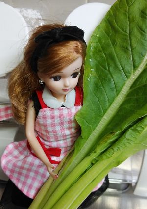 リカちゃん♡小松菜のりダレですよ…˖*-レシピのメイン写真