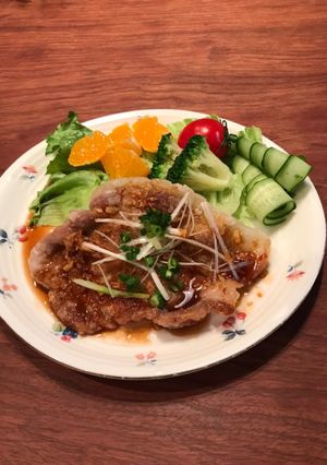 ポークソテー香味ソースかけ-レシピのメイン写真