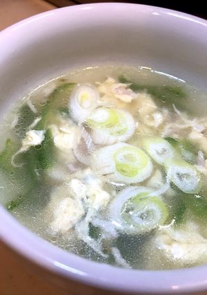 ニンニクでコク旨中華スープ-レシピのメイン写真