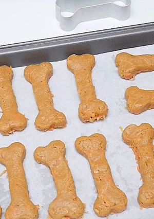 簡単の犬用おやつ 犬のククッキー-レシピのメイン写真