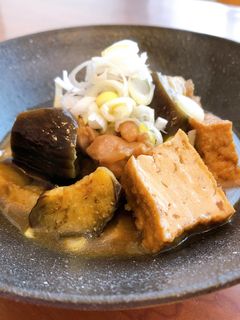 茄子と厚揚げの煮物-レシピのメイン写真