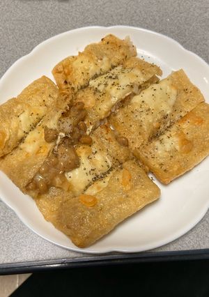 油揚げおつまみ2種-レシピのメイン写真