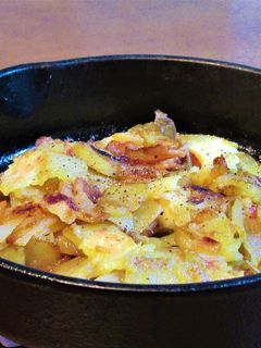 ベーコンとじゃが芋のカレーチーズマヨ炒め-レシピのメイン写真