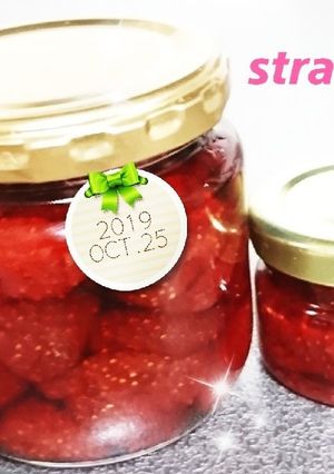 レンチン簡単いちごジャム-レシピのメイン写真