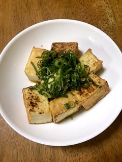 焼いてのせてかけるだけ!簡単!厚揚げ-レシピのメイン写真