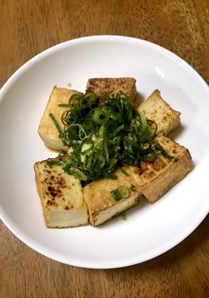 焼いてのせてかけるだけ！簡単！厚揚げ-レシピのメイン写真