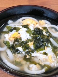 体調不良”簡単うどん”-レシピのメイン写真