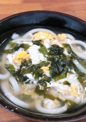 体調不良”簡単うどん”-レシピのメイン写真