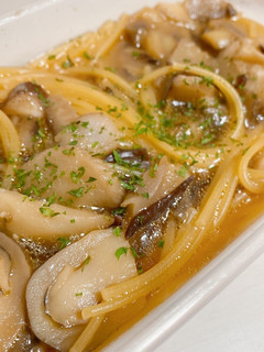 レンジで簡単 きのこパスタ-レシピのメイン写真