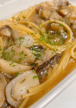 レンジで簡単　きのこパスタ-レシピのメイン写真