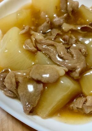 豚肉とかぶのとろみ煮-レシピのメイン写真