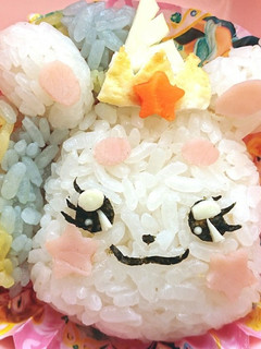 プリキュア ユニコーンフワのキャラ弁-レシピのメイン写真