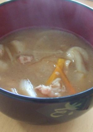 最後に簡単ひと手間♪こくまろ豚汁-レシピのメイン写真