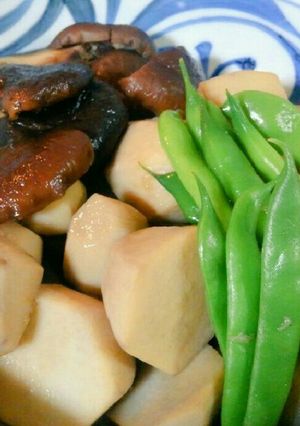 里芋と干し椎茸の煮物-レシピのメイン写真