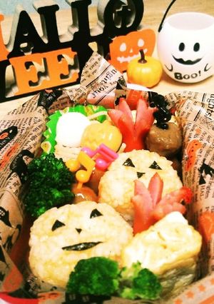 ハロウィン弁当-レシピのメイン写真