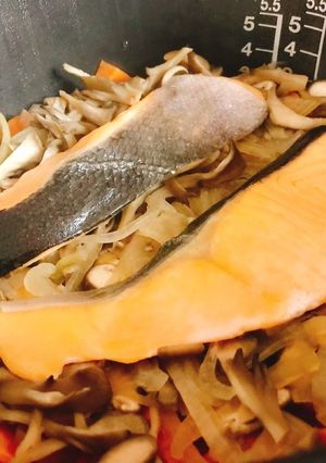 こなべっちde鮭の炊き込みご飯-レシピのメイン写真