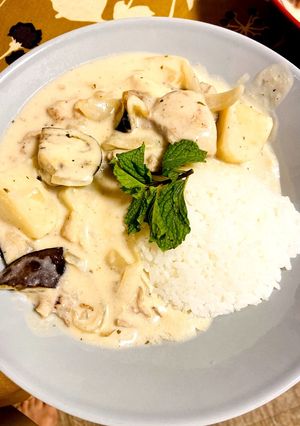 簡単鶏と豚肉のクリームシチューのお家ご飯-レシピのメイン写真