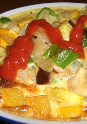 夏野菜のエッググラタン-レシピのメイン写真