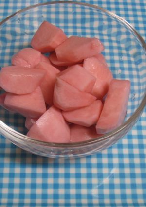 簡単！すし酢ｄｅかぶらの酸っぱいお漬物-レシピのメイン写真