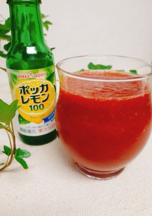 ゴクゴク美味しいトマトジュース｡:+*.-レシピのメイン写真