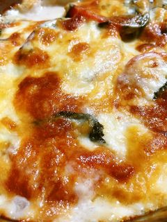 なすとトマトのグラタン-レシピのメイン写真