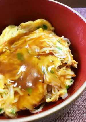 関西風・超簡単　天津飯-レシピのメイン写真