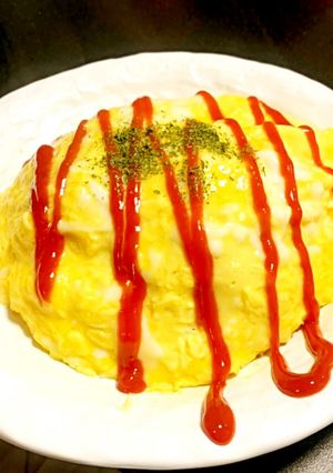 余り物だけで簡単とろとろオムライス-レシピのメイン写真