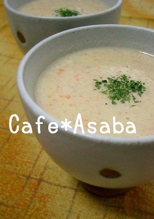 常備野菜で作る豆乳ポタージュ♪-レシピのメイン写真