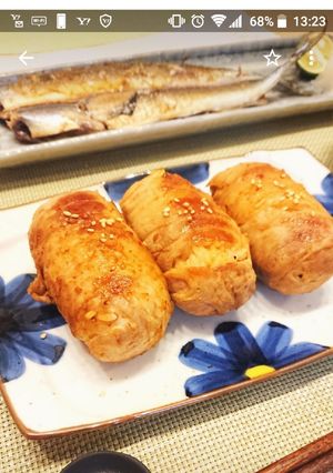 お弁当にも！肉巻きおにぎり-レシピのメイン写真