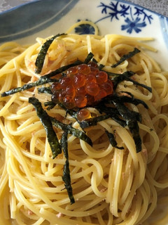 簡単パスタ☆たらこフレークと豆乳パスタ-レシピのメイン写真