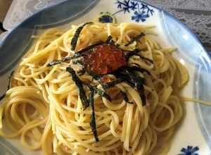 簡単パスタ☆たらこフレークと豆乳パスタ-レシピのメイン写真