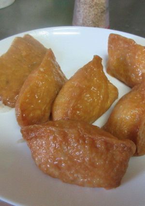 味付けあげを使って簡単いなり-レシピのメイン写真