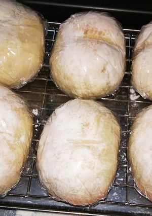 ふわふわ☆捏ねないパン。乳製品無し!-レシピのメイン写真